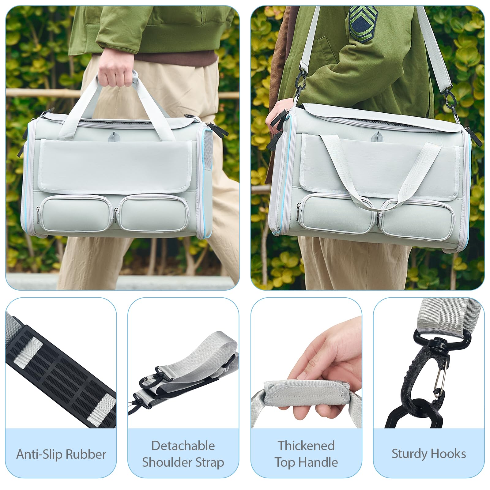 Hannadepot 360° mesh ventilation supports cool calm travel