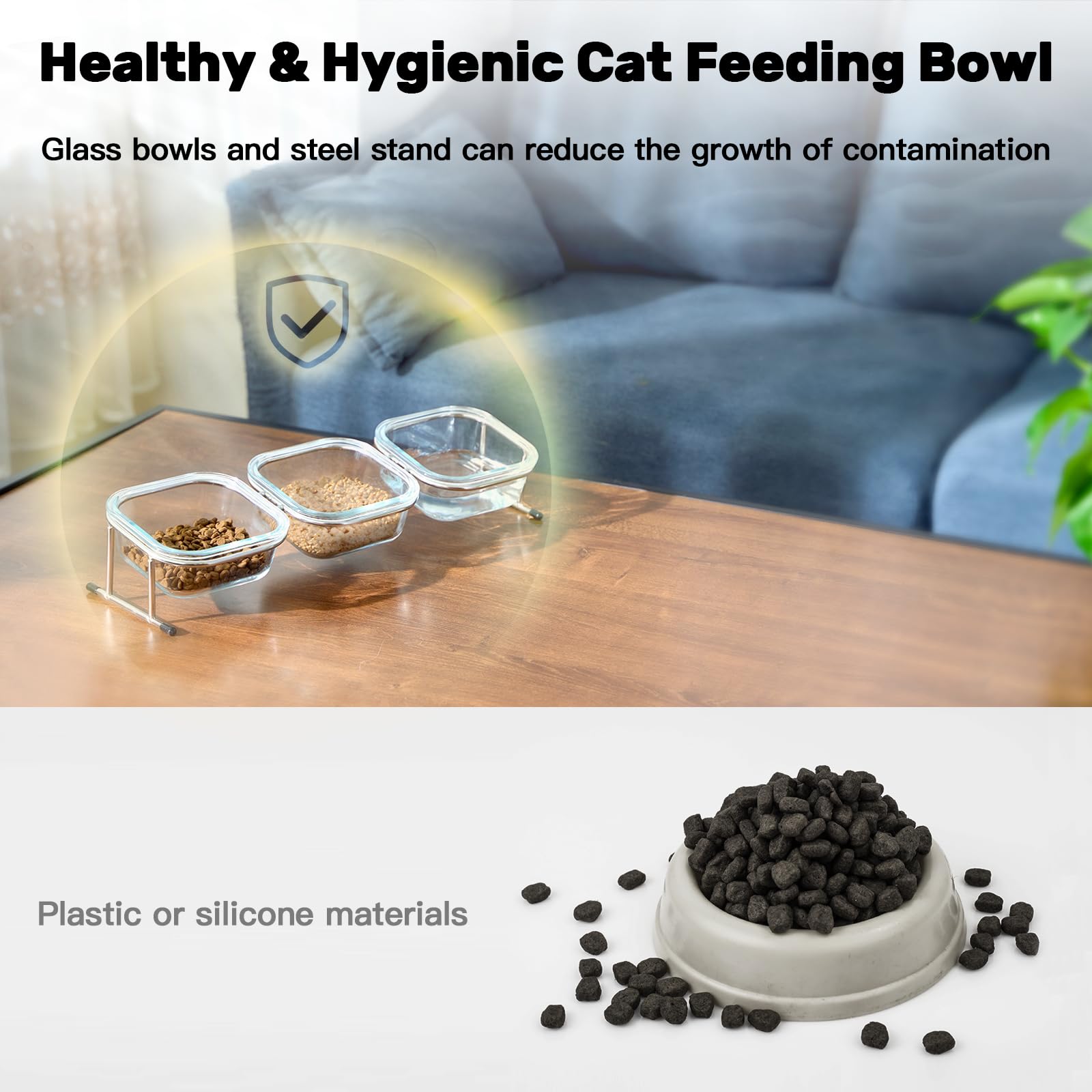 Hannadepot glass bowls are microwave-safe and durable for quick reheating.