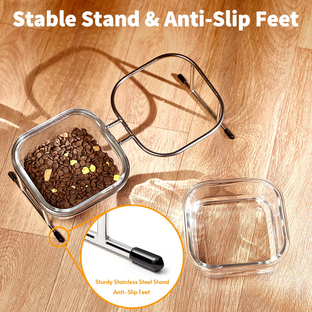 Hannadepot stainless steel stand provides sturdy support and durability.