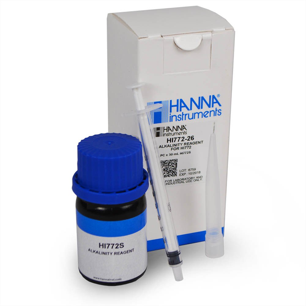 Hanna Instruments HI772-26 expiration date and lot number ensure traceable quality control