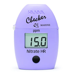 Hanna Instruments HI782 nitrate checker digital display shows quick marine tank readings