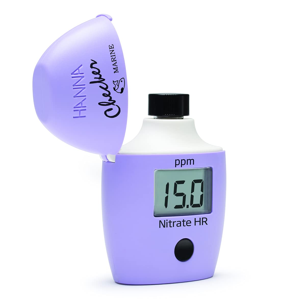 HI782 nitrate tester demonstrates convenient saltwater testing for reef tanks