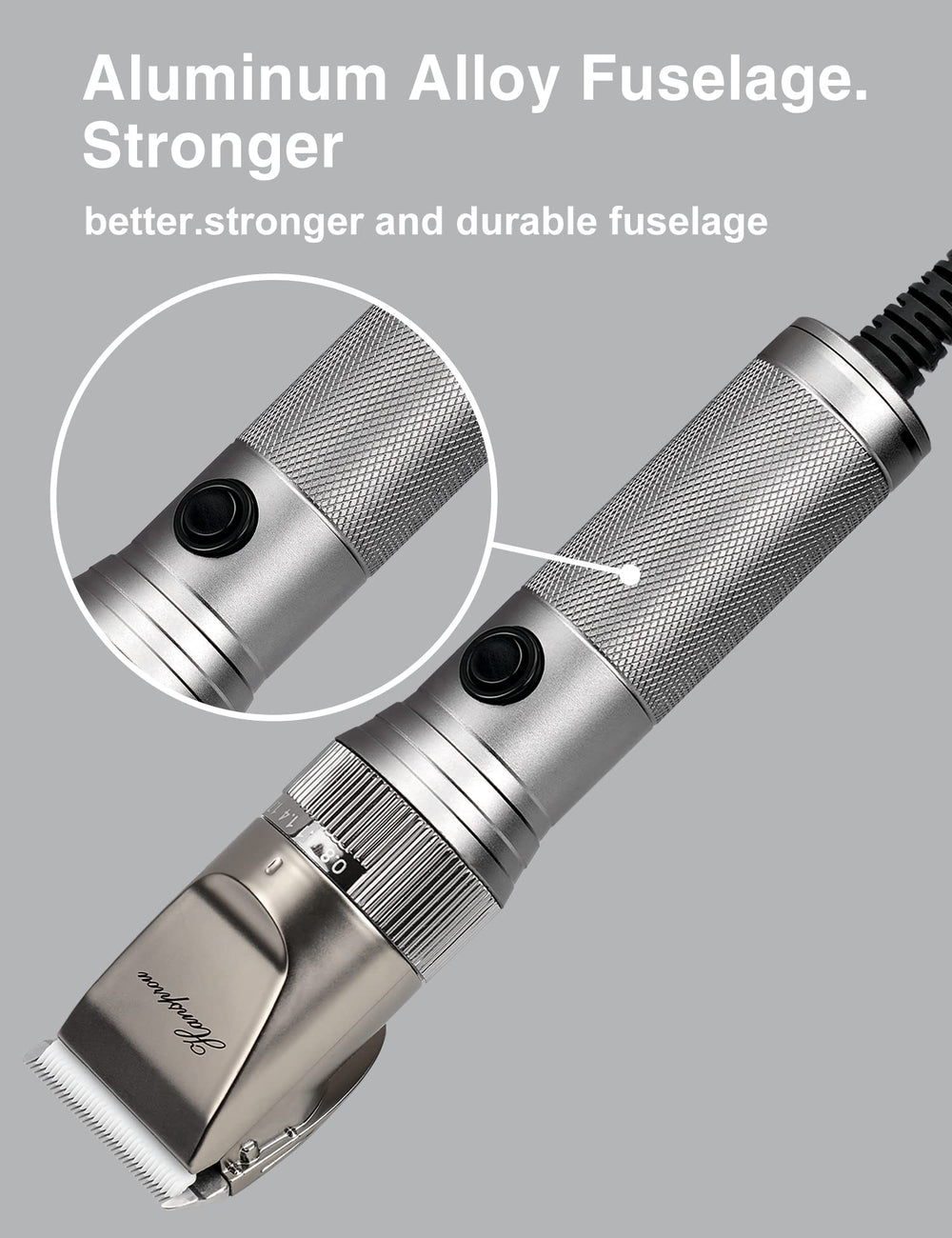Hansprou 5-level-shift-0-8-2mm close-up shows versatile length options.