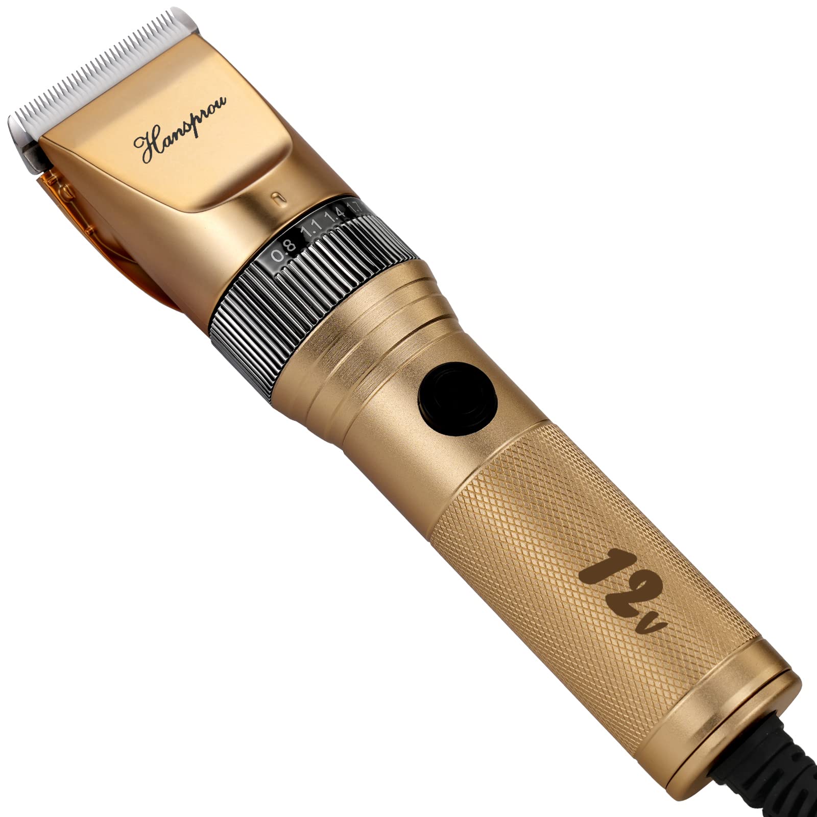 Hansprou dog clippers with 12V motor for fast trims