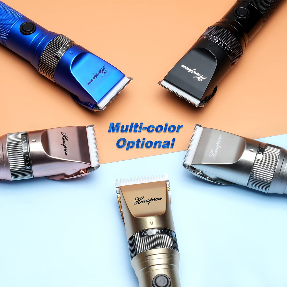 Hansprou ergonomic housing with anti-slip texture for comfortable handling