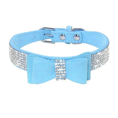 Haoyueer collar bling closeup rhinestones highlight premium sparkle for standout outings.