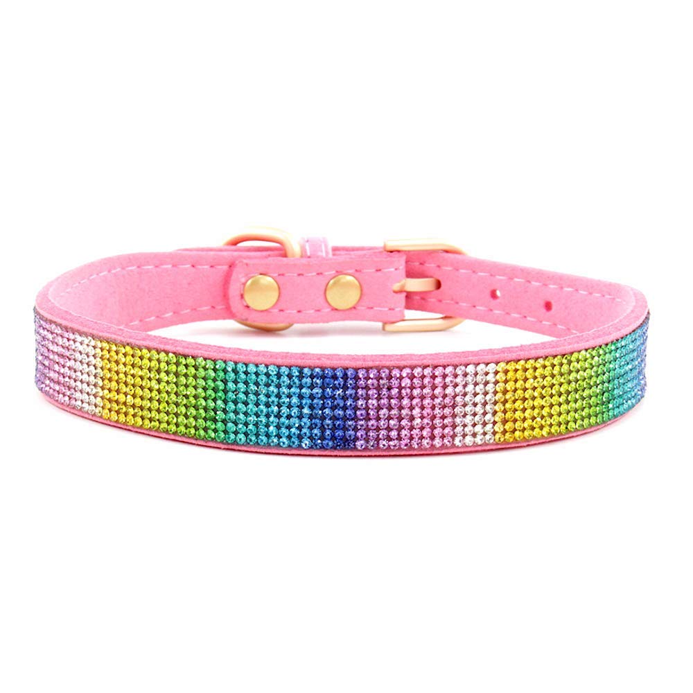 Haoyueer rhinestone buckle closeup shows secure fit and shimmer.
