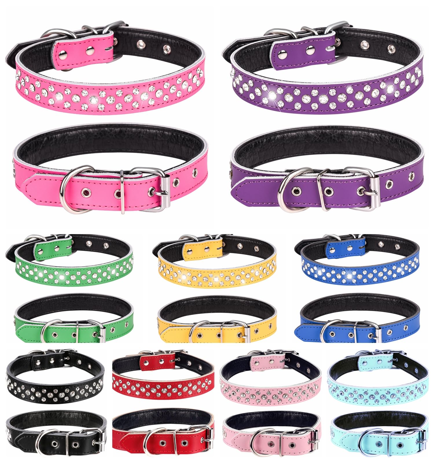 haoyueer soft leather dog collar pink showcases gentle, durable comfort for pets