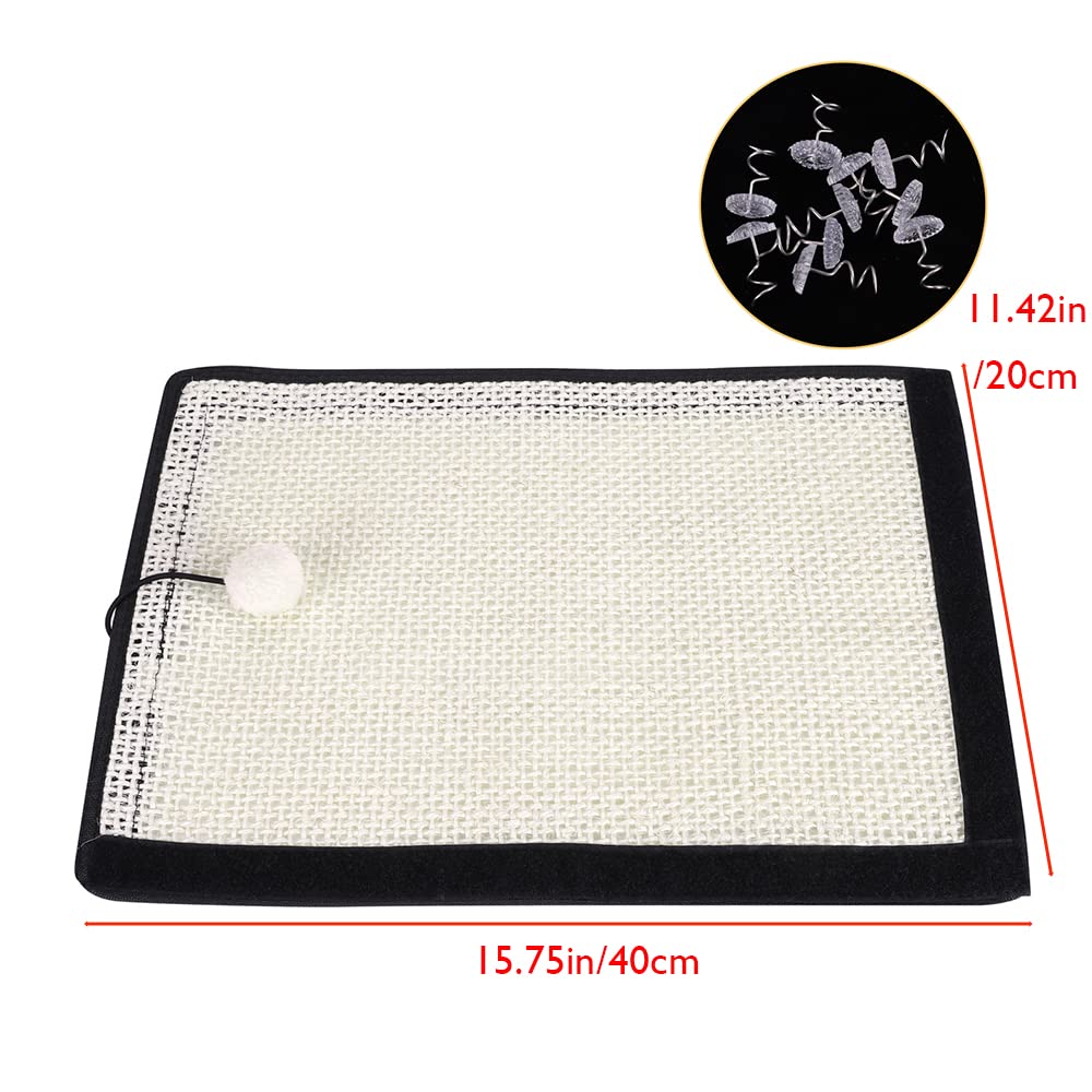 haozaikeji cat scratcher mat size-m fits all breed sizes for versatile use.