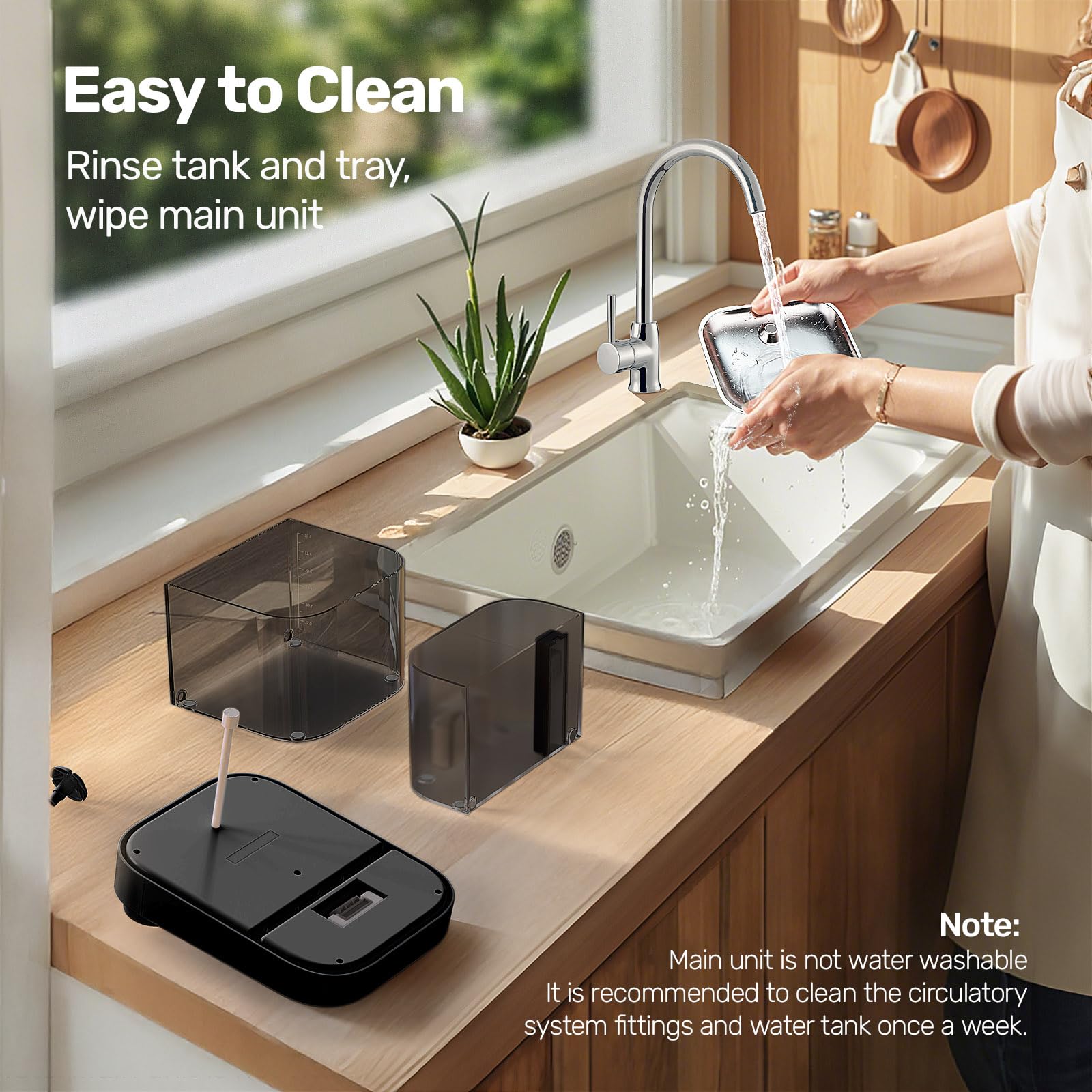HAPAW 3L capacity suited for long trips and busy households.