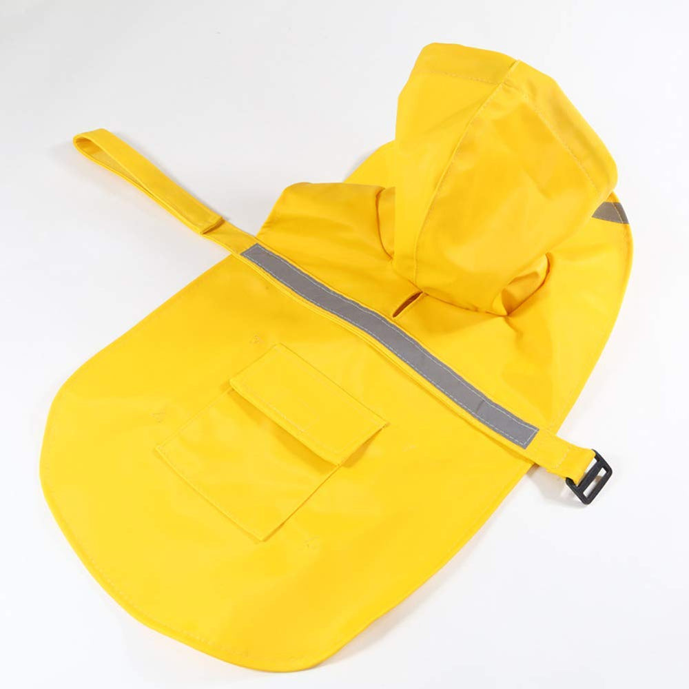 HAPEE night time visibility with reflective strips on dog