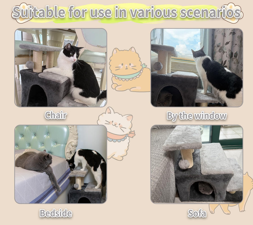 Hapineko large condo variant fits Maine Coons and bigger cats.