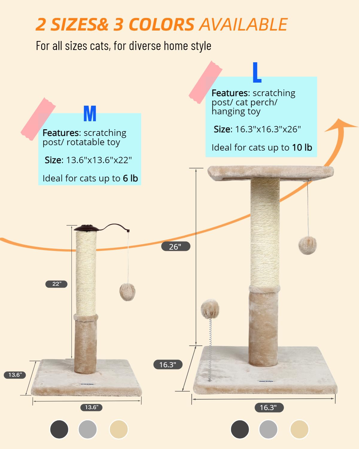 Happi N Pets cat tree platform offers cozy resting and easy access for naps.