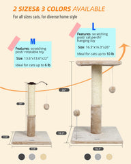 Happi N Pets cat tree platform offers cozy resting and easy access for naps.