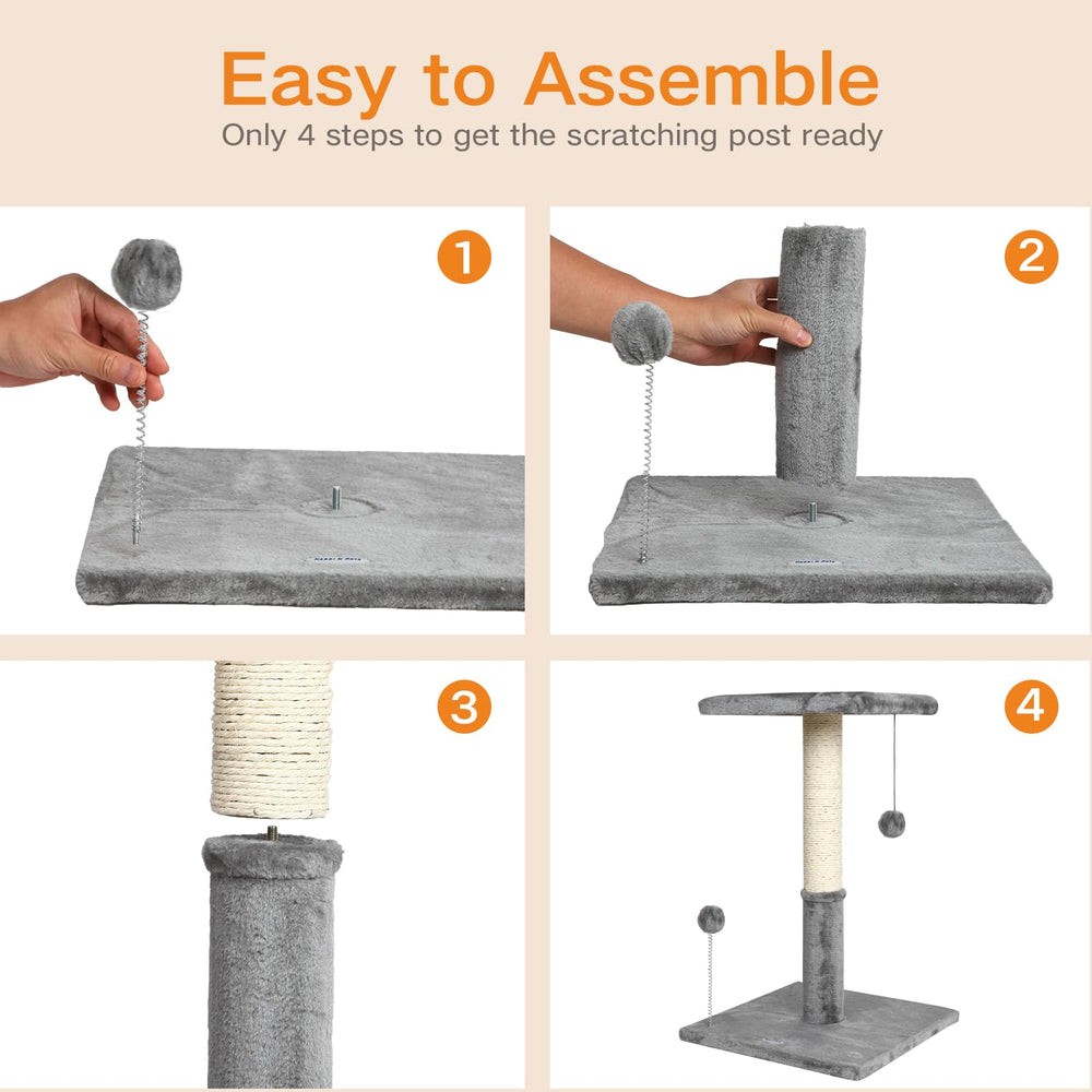 Happi N Pets easy 4-step assembly with included tools for quick setup
