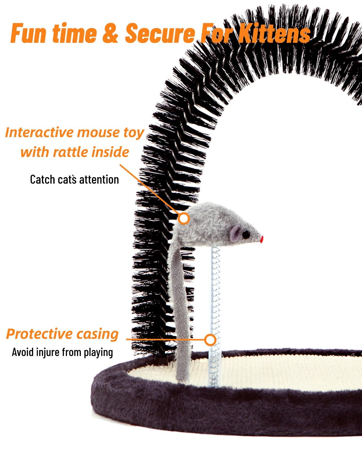 Happi N Pets catnip toy adds extra incentive to explore the groomer
