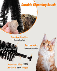 Happi N Pets heavy duty 2lbs base keeps the post stable during play