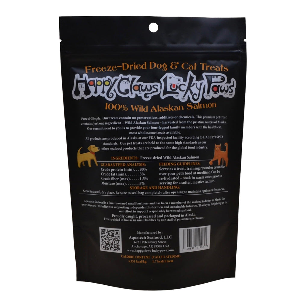 Happy Claws Lucky Paws independent fishers source supports direct, sustainable salmon for pets.