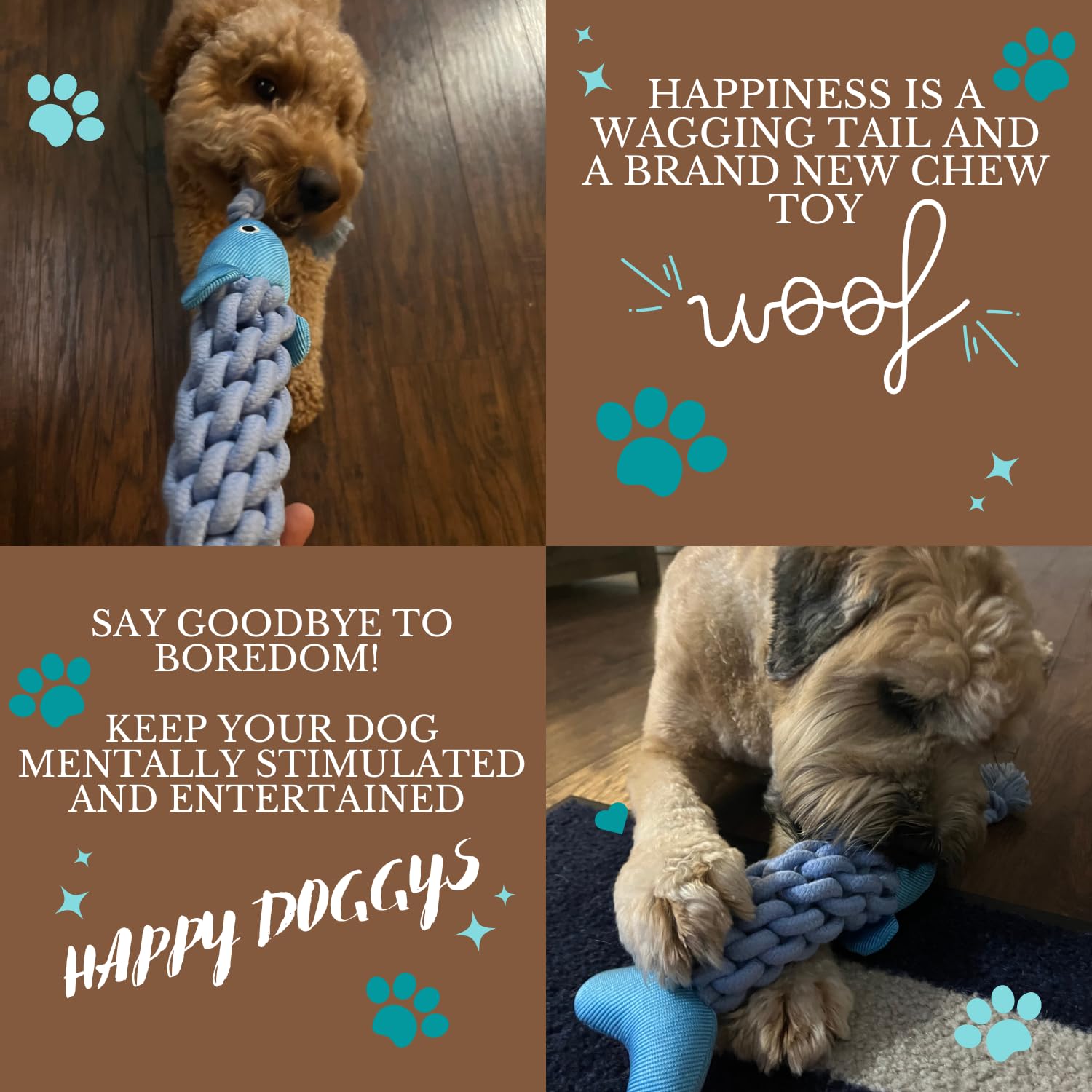 HappyDoggys Smiley Fish Toy squeaker close-up adds engaging sound.