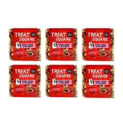 Happy Hen square mealworm and peanut treats 6-pack, designed for enrichment and reduced pecking.