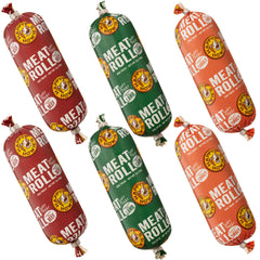 Happy Howie's Soft Meat Roll pack front shows six treats for easy rewards.