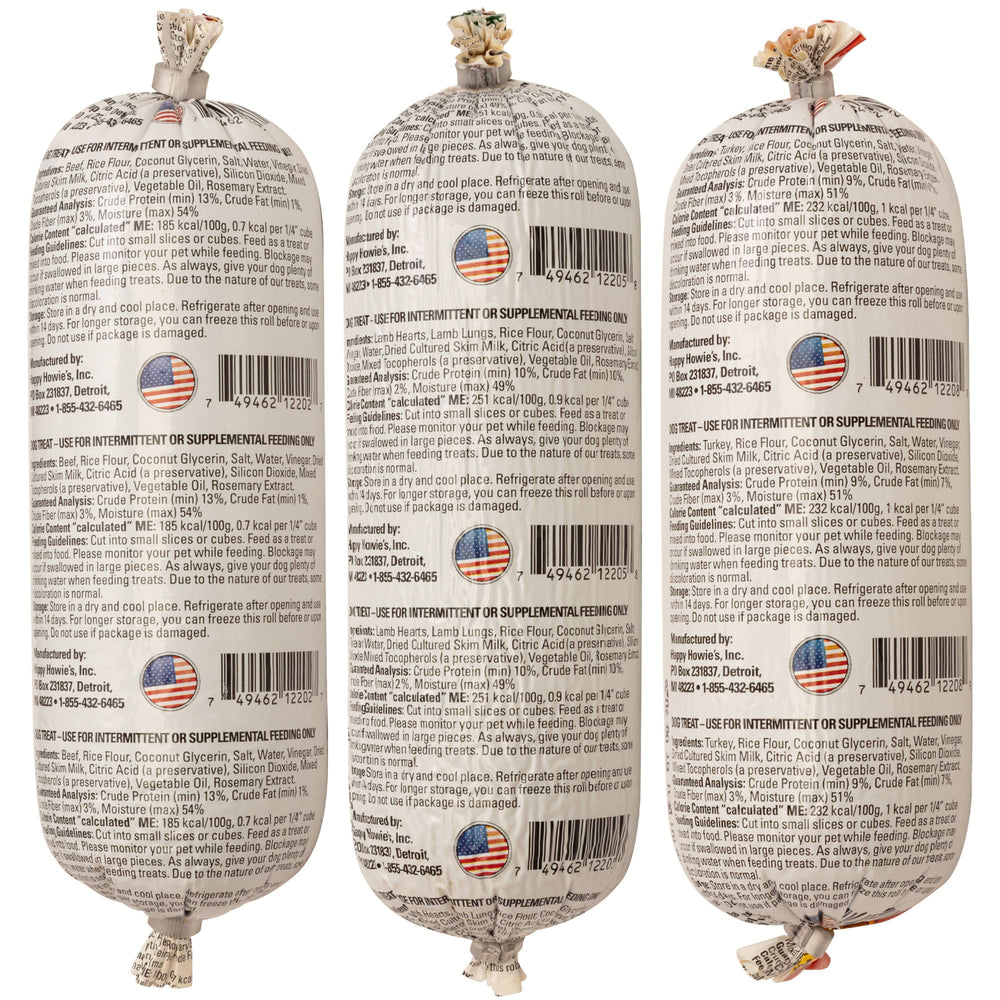 Happy Howie's Soft Meat Roll Pill coating to help medicine delivery