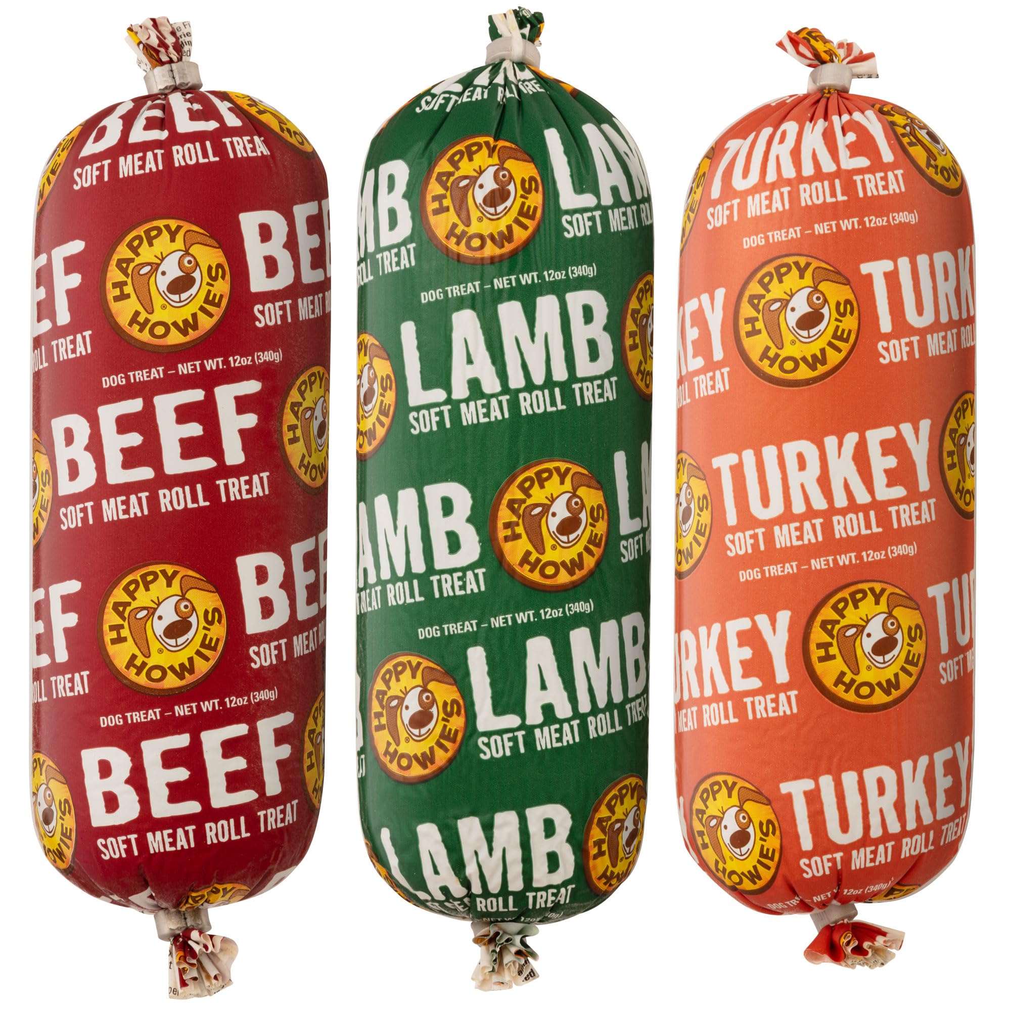 Happy Howie's Soft Meat Roll Pack-3 image showing versatile dog treats
