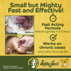 HAPPY JACK packaging front communicates USA-made heritage and reliability.