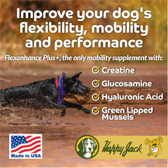Happy Jack Flexenhance chews close-up highlighting texture and size