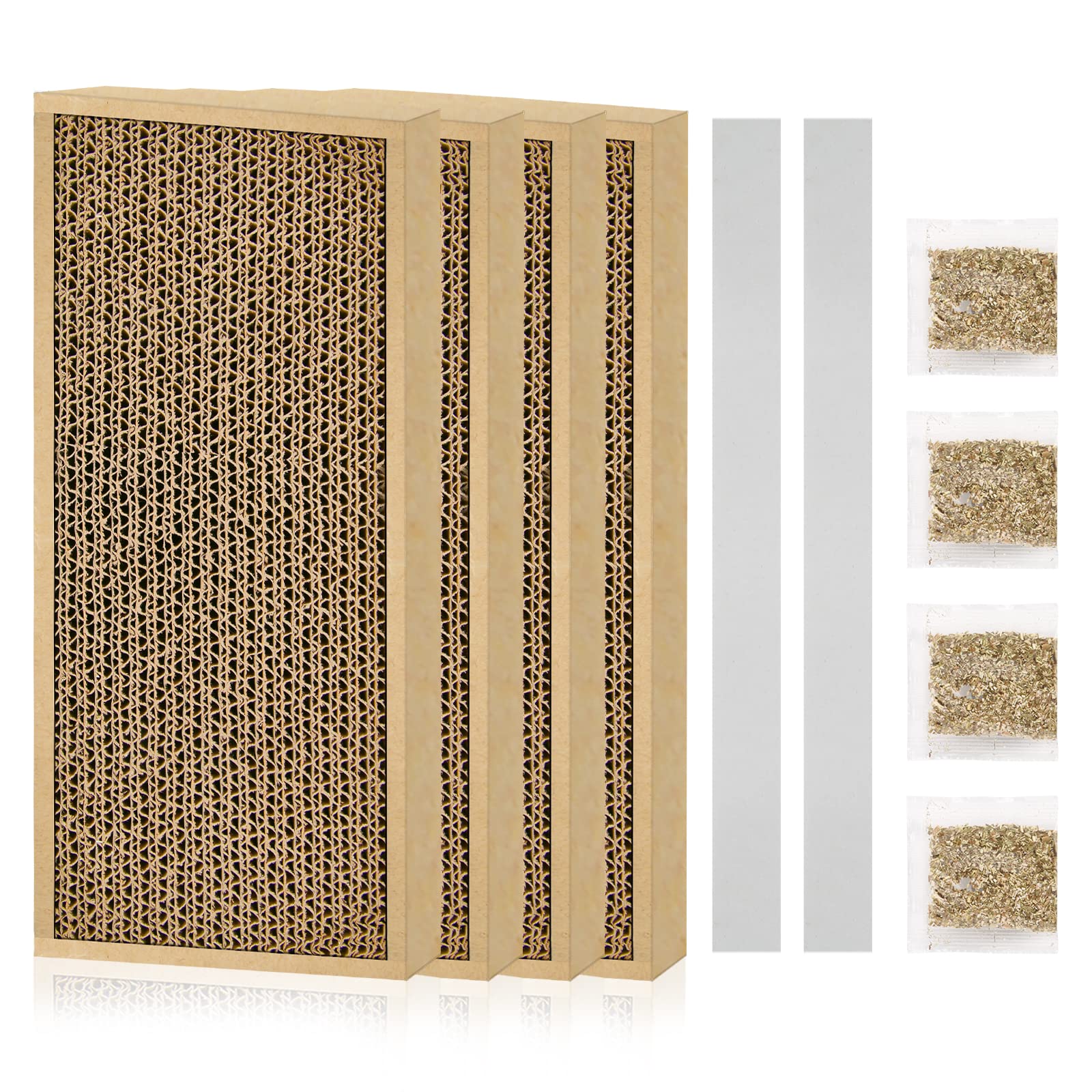 HappyFreeSX splicing cat scratch pad main panel demonstrates modular design for indoor cats