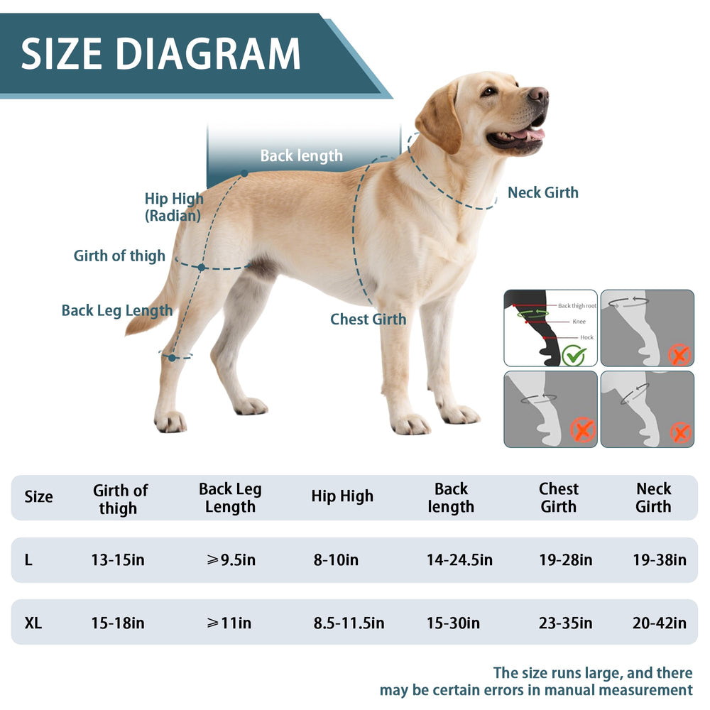 HAPPYHAO knee brace adjustable sternum strap enables a customizable fit during walks.