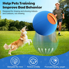 Happypaw 18in Herding Ball anti-burst design, ensures slow deflation for safe play.