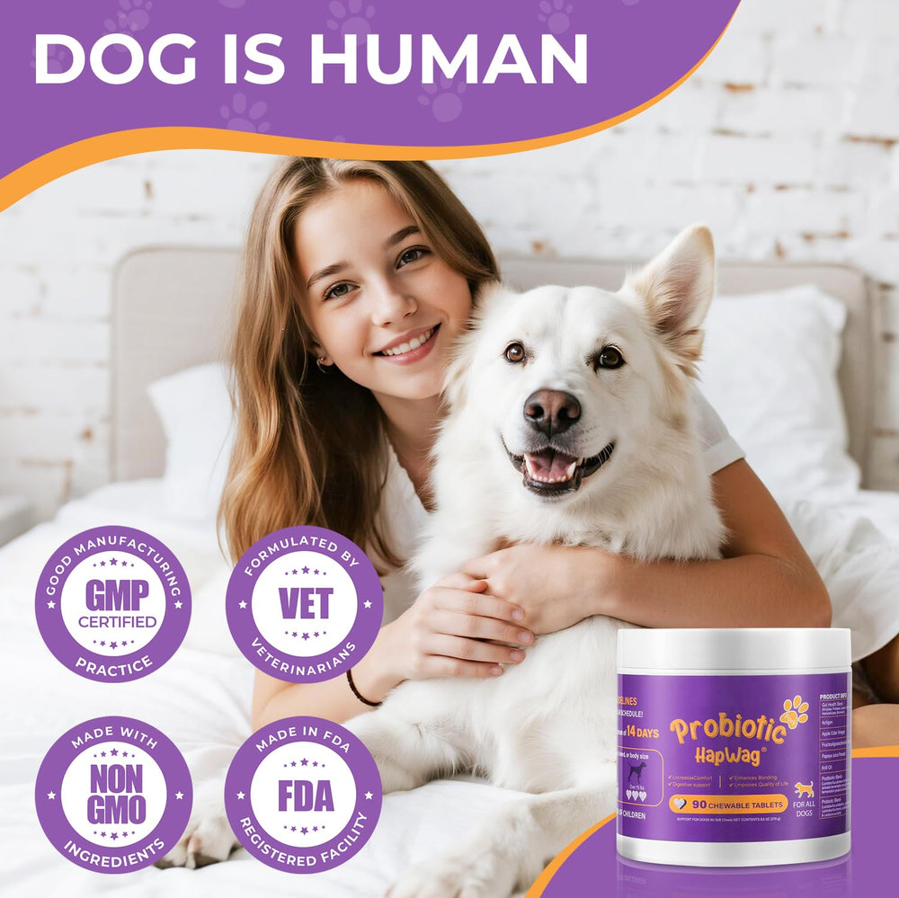 HAPWAG probiotics soft chews close-up highlights flavor and texture aiding picky eaters.