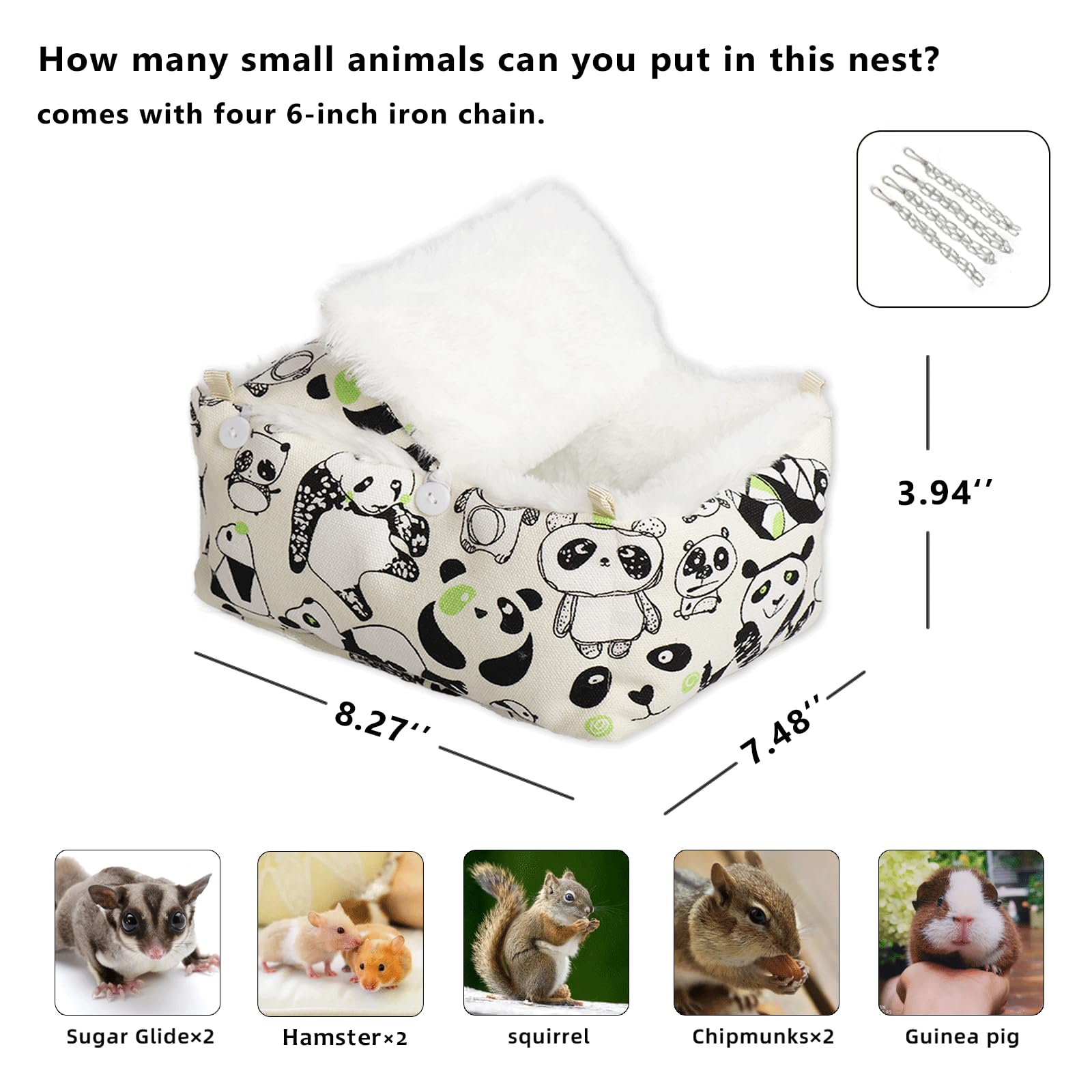 HardcorePet durable-small-pet-bed-nibbling-proof withstands curious nibblers.