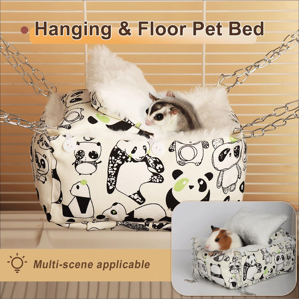 HardcorePet syrian-hamster-habitat-mini-house offers a compact hideout.