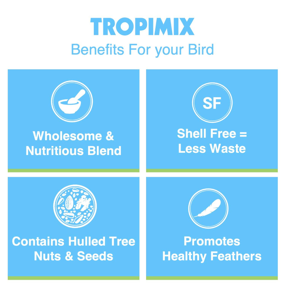 Hari Tropimix foraging enrichment setup demonstrating natural foraging behaviors.