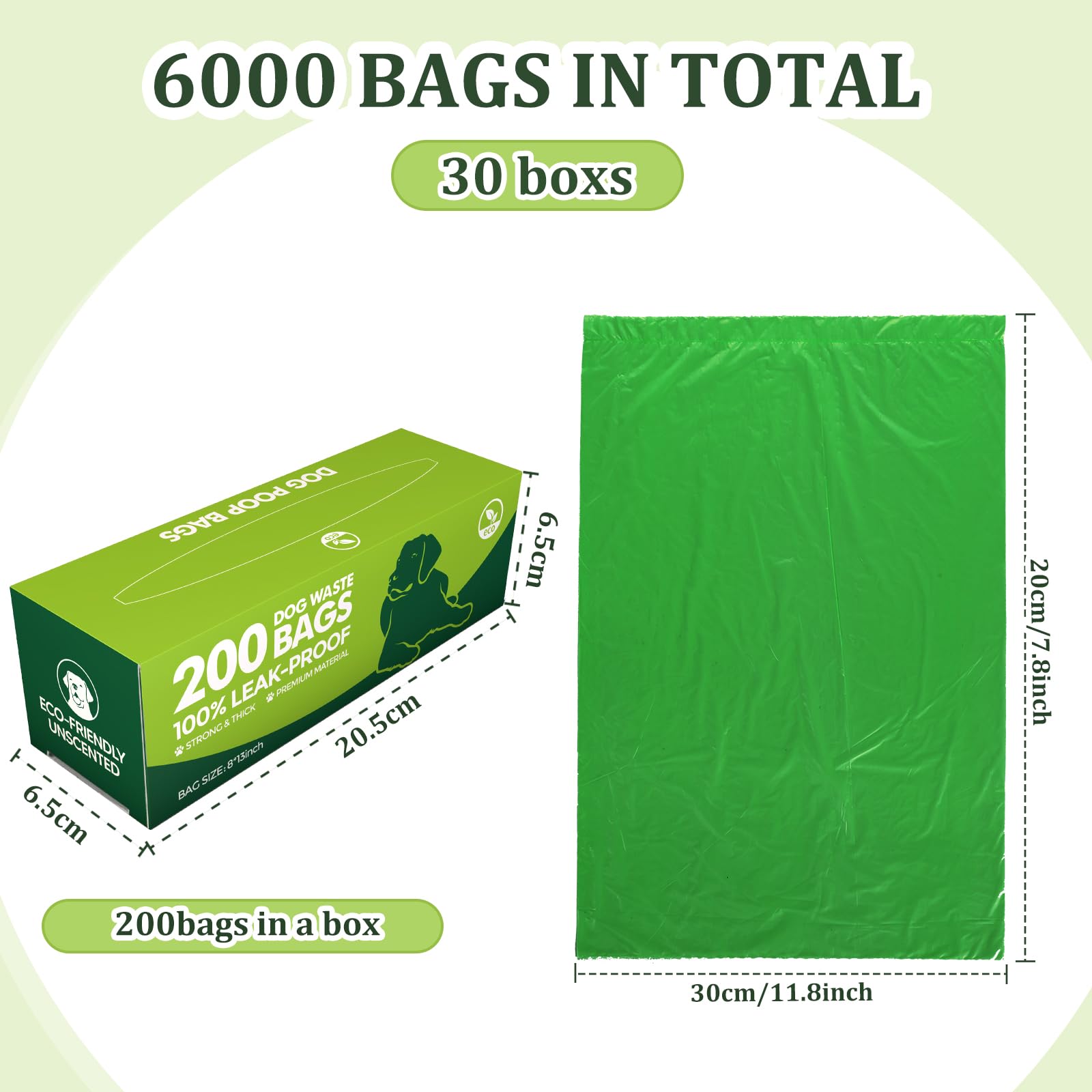 Harloon 30-roll bundle of poop bags for quick park trips.