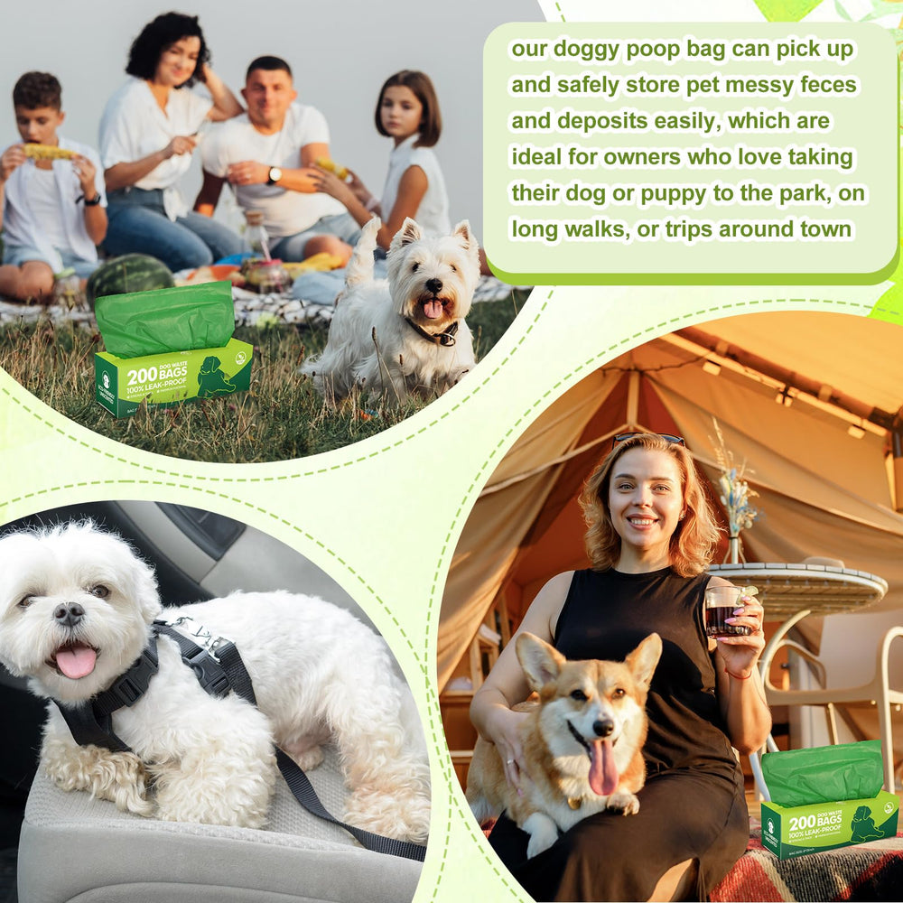 Harloon dog poop bags dispenser keeps cleanup handy on walks.