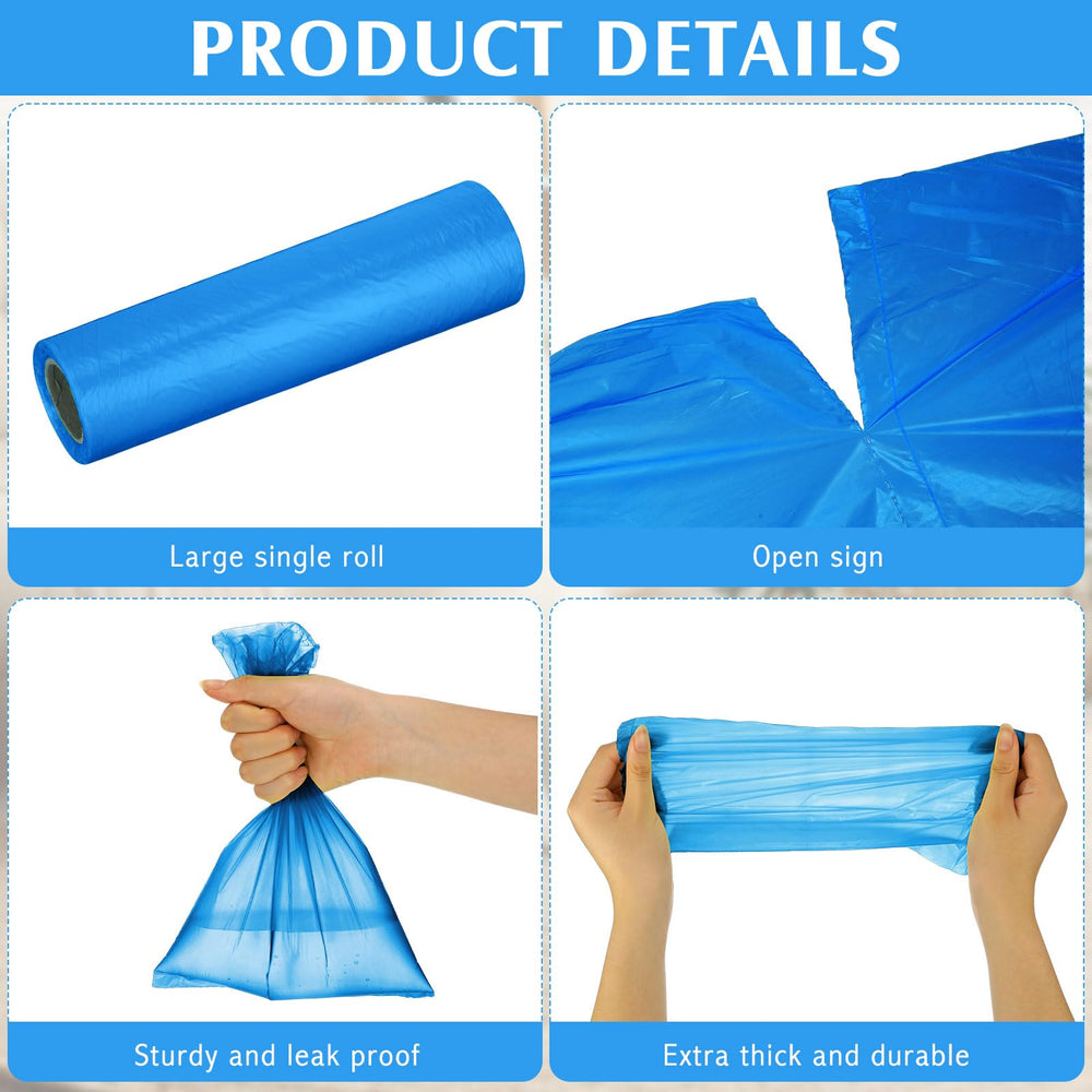 Harloon rip-resistant waste bags handle big messes confidently.