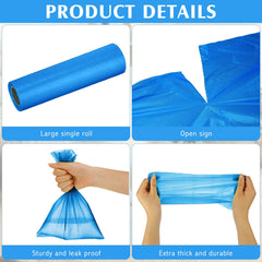 Harloon rip-resistant waste bags handle big messes confidently.