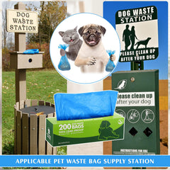 Harloon universal 12x8 inch bags fit all dog sizes.