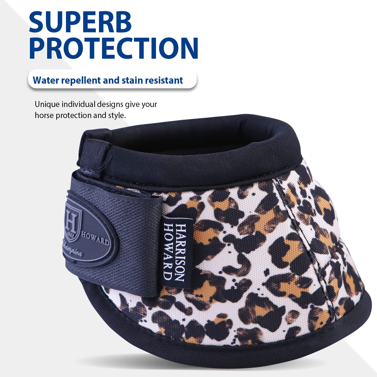 Harrison Howard 3D shaping focuses around hoof area for reliable contour and protection.