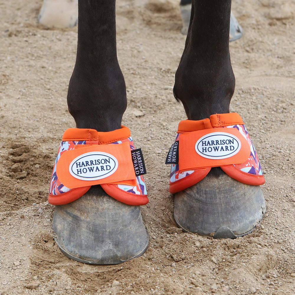 Harrison Howard bell boots with 3D shaping for secure foot coverage