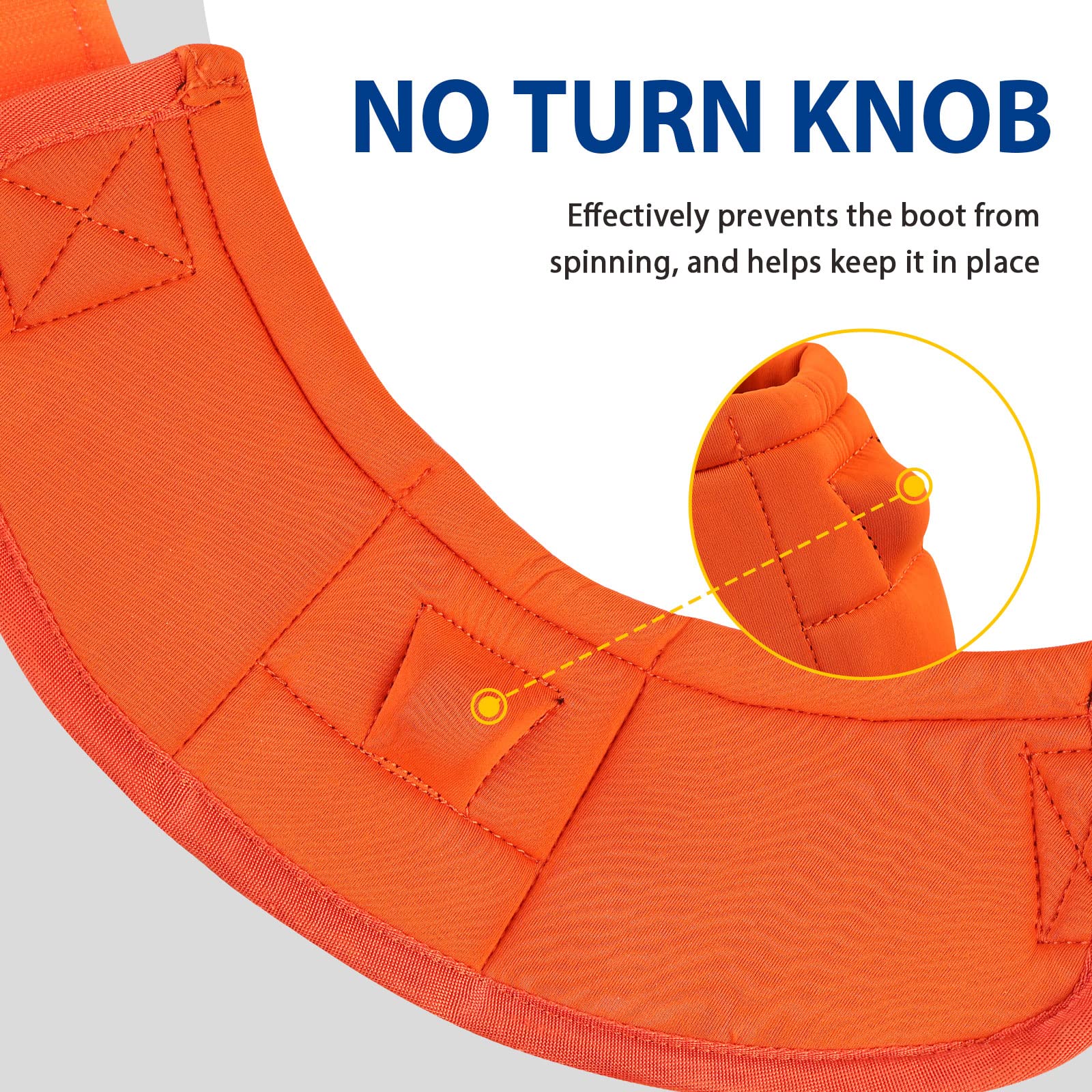 Harrison Howard bell boots with no-turn inner to prevent spinning during riding