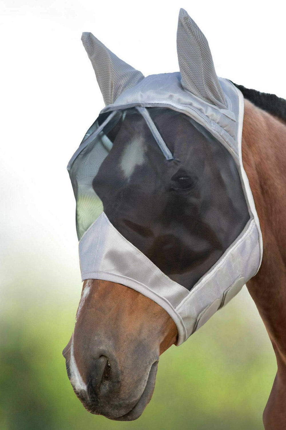 Harrison Howard CareMaster fly mask with fleece padding for comfort around the eyes
