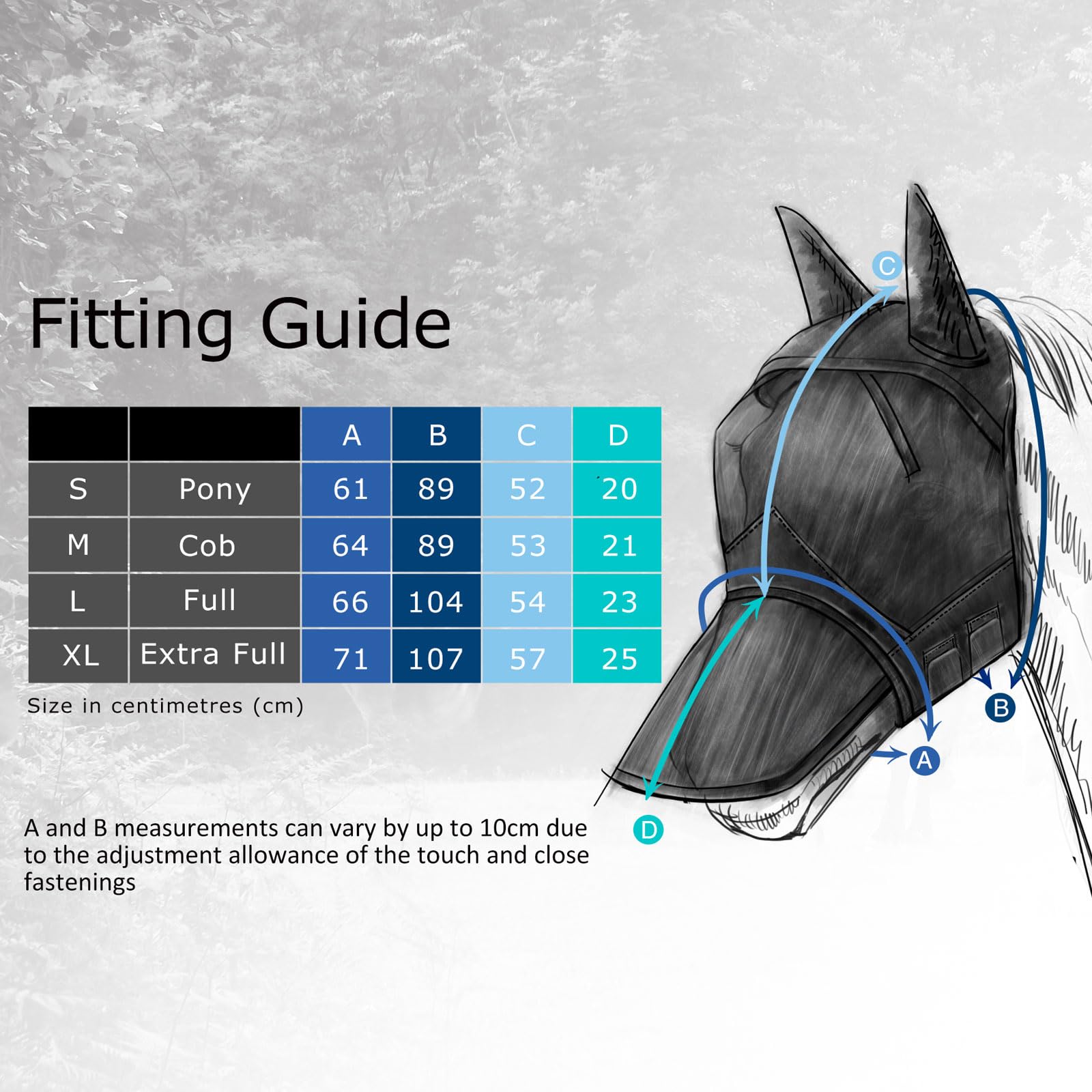 Harrison Howard CareMaster Pro durable nylon mesh stands up to daily turnout.