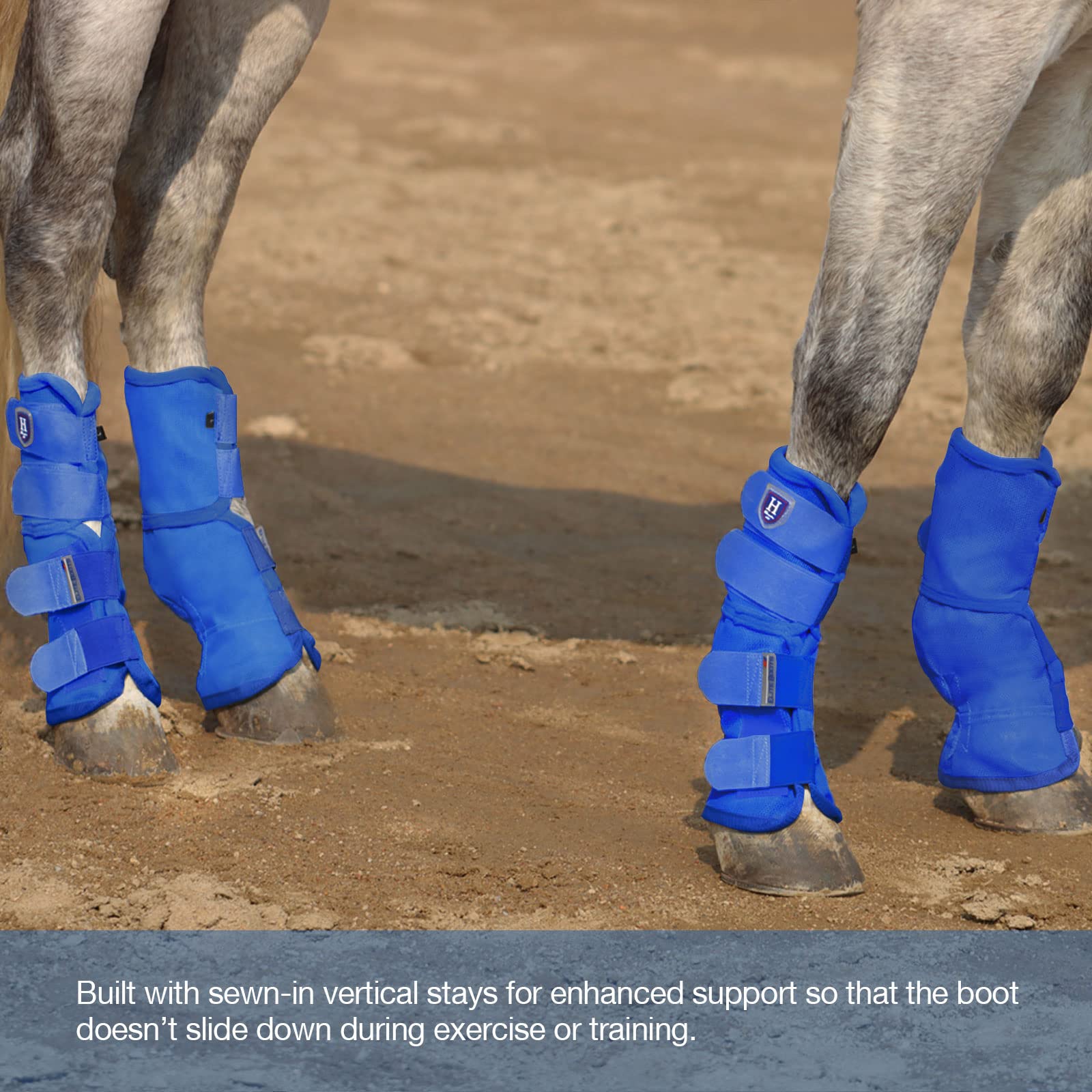 Harrison Howard leg guard color options show nine vibrant choices.