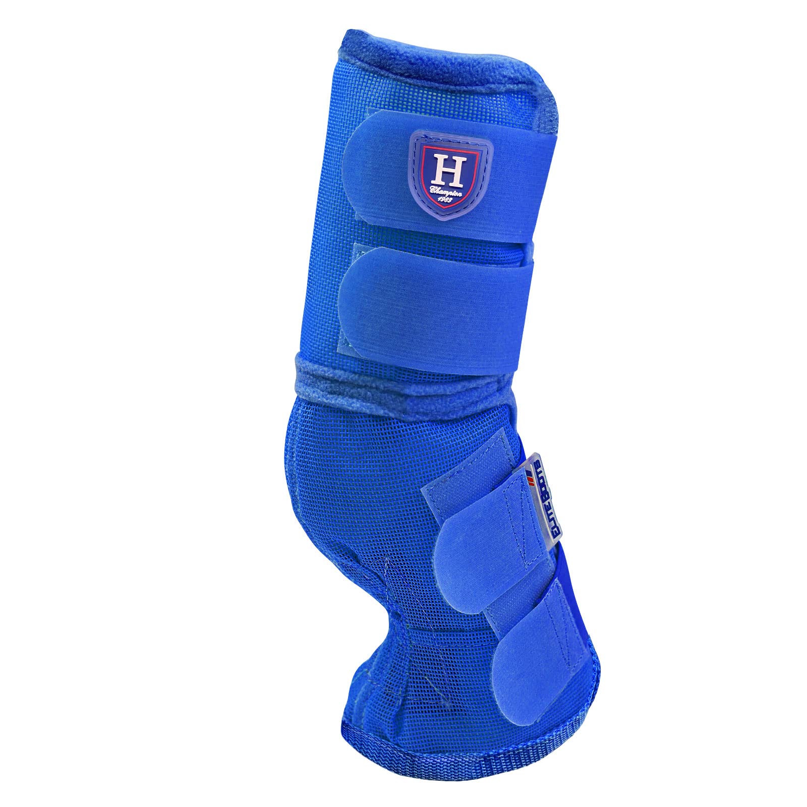 Harrison Howard leg guard in pasture use during turnout.