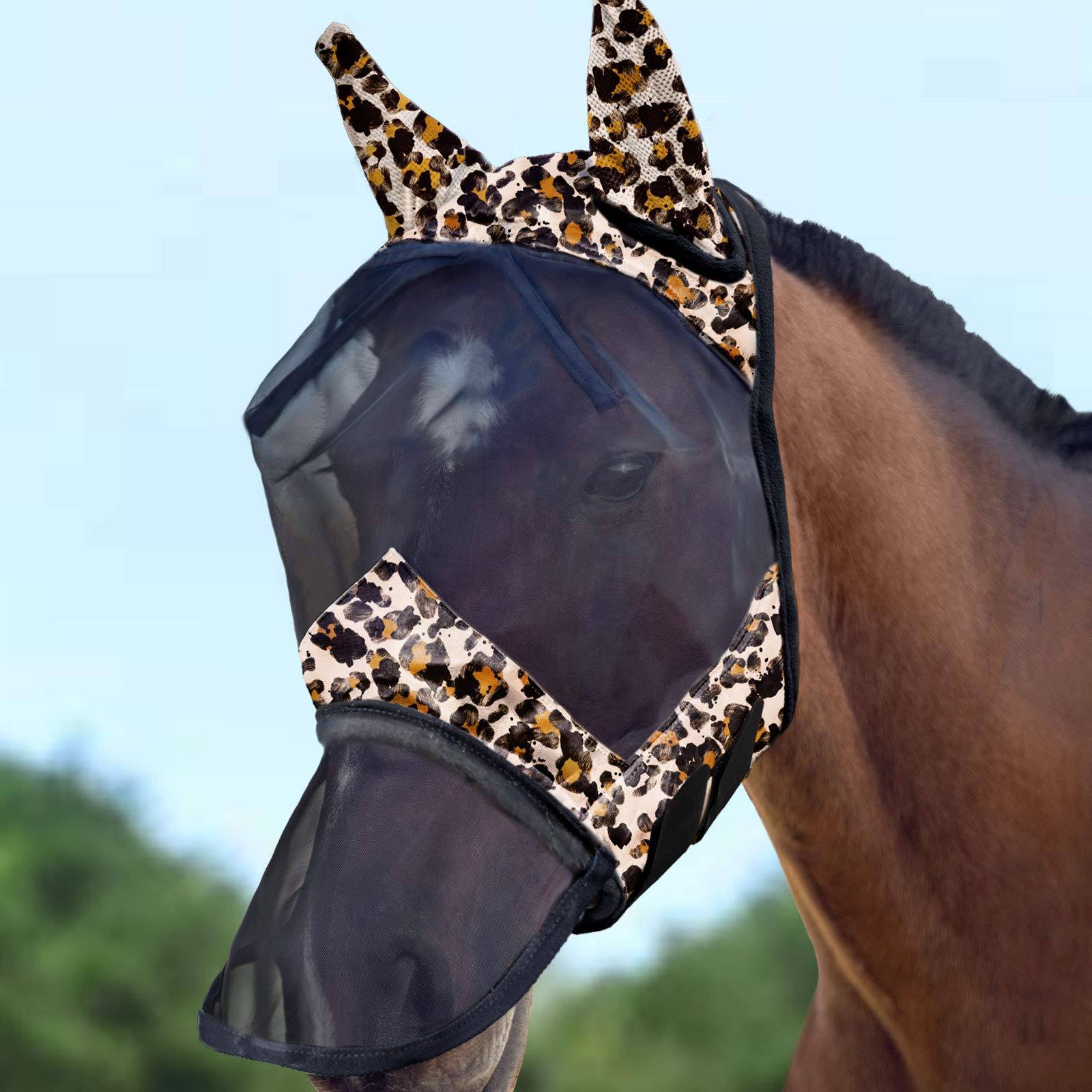 Harrison Howard LumiVista translucent mesh close-up with UV protection and clear visibility