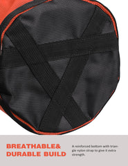Harrison Howard muzzle bag breathable mesh construction promotes ventilation during feeding.